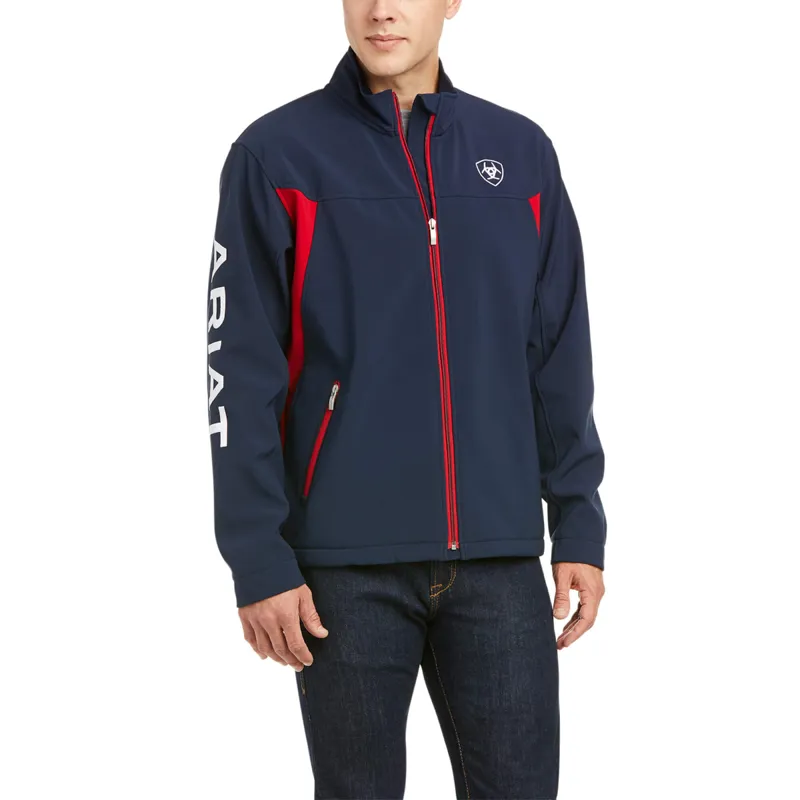 Ariat Men's FEI New Team Softshell Jacket - Navy