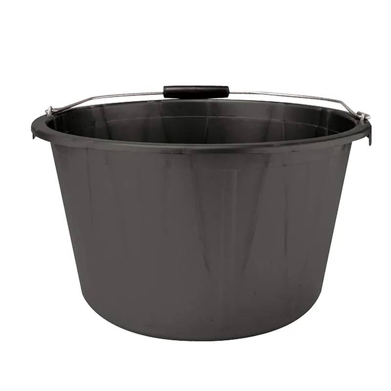 Lincoln 20L Feed Bucket with Handle - Black