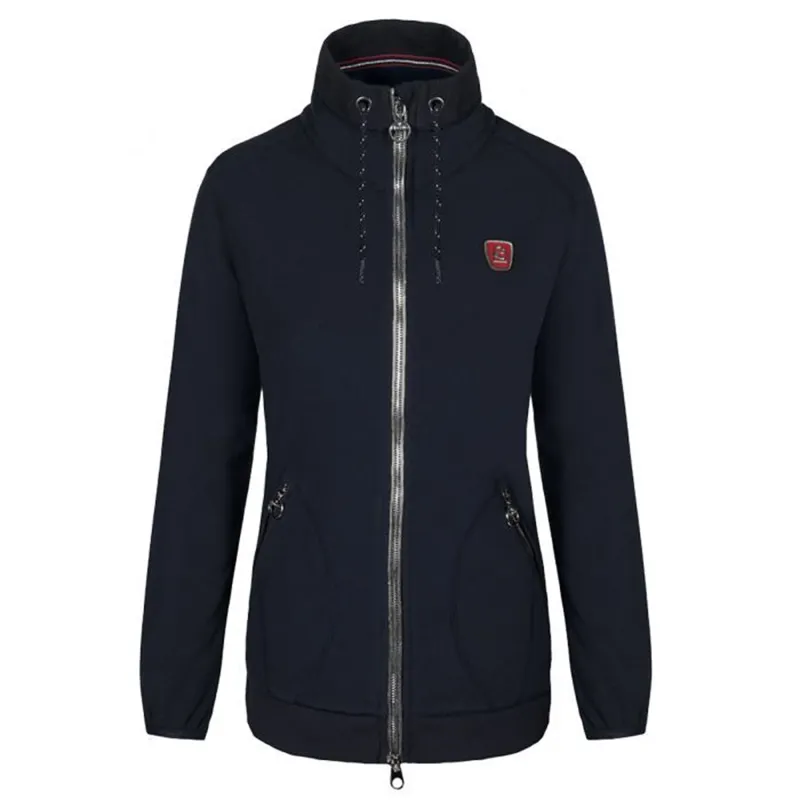 Cavallo Ortega Ladies Fleece Zip Jacket - Dark Blue