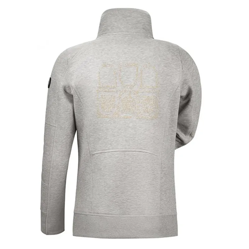 Cavallo Kadisha Ladies Sweat Jacket - Grey Melange-1