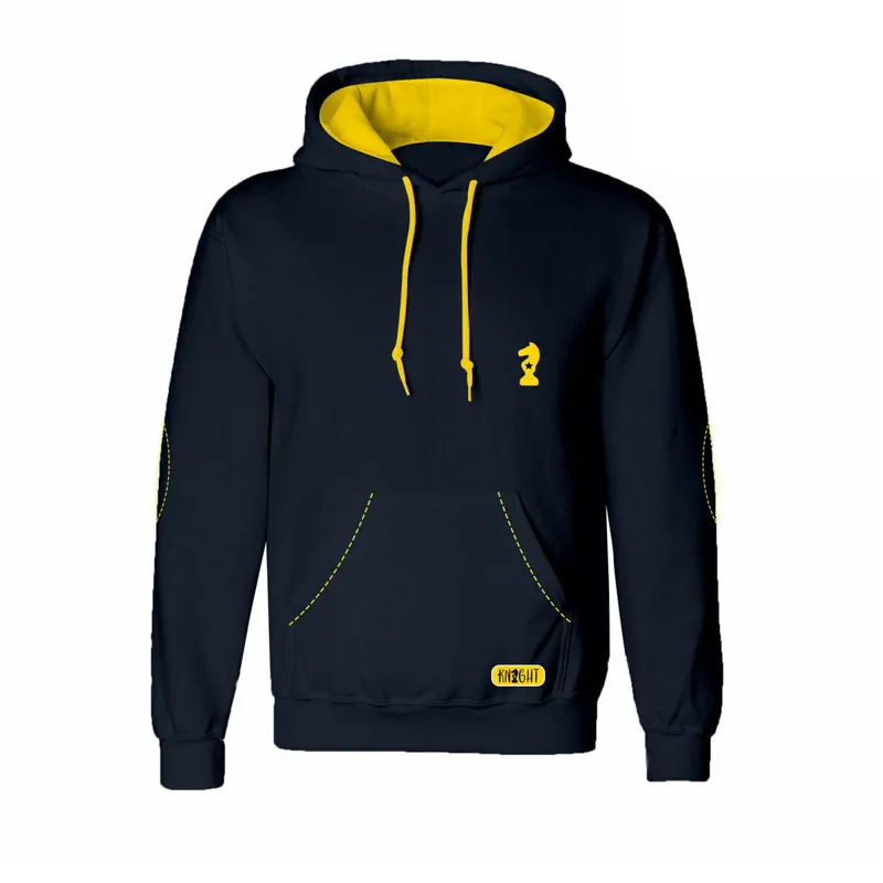 Little Knight Lancelot Boys Pullover Hoodie - Navy