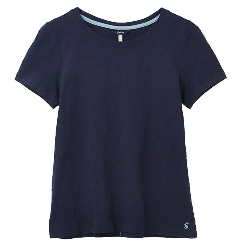 Joules Carley Solid Crew Neck Top - French Navy