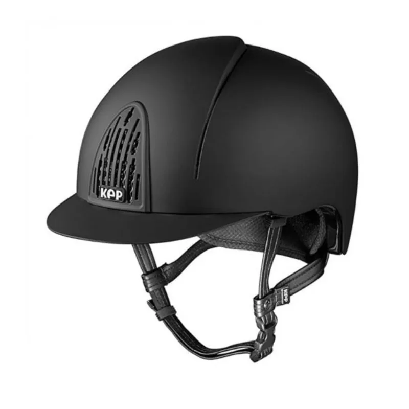 KEP Cromo Smart Riding Hat - Black