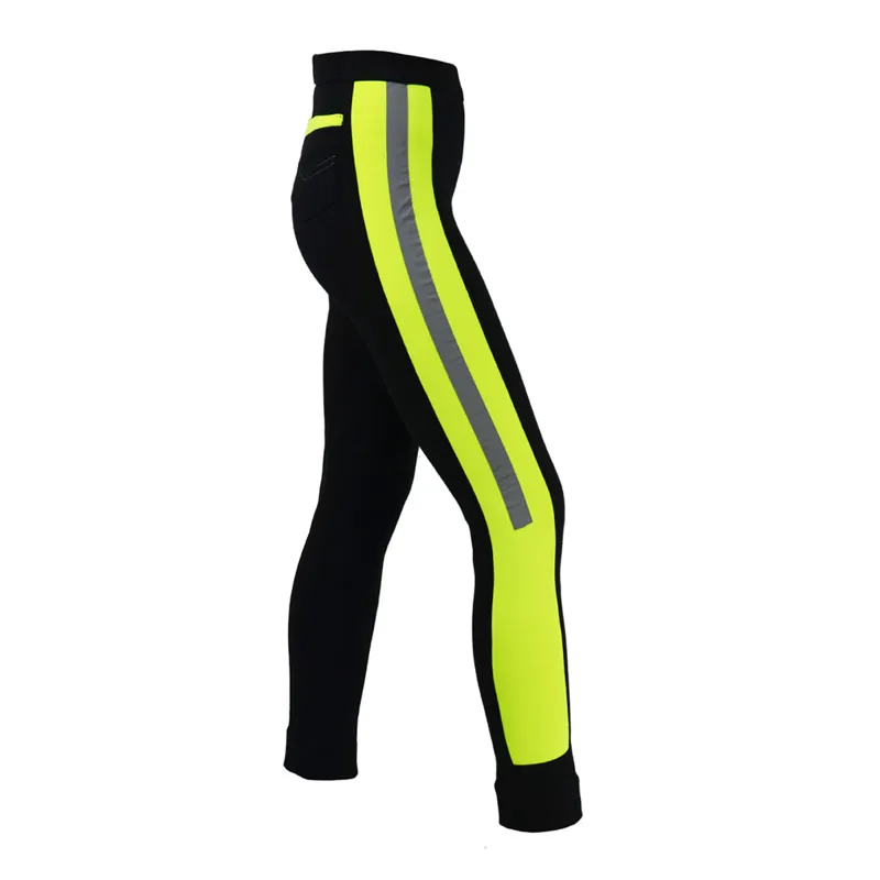 HyVIZ Reflector Ladies Jodhpurs - Yellow/Black-1