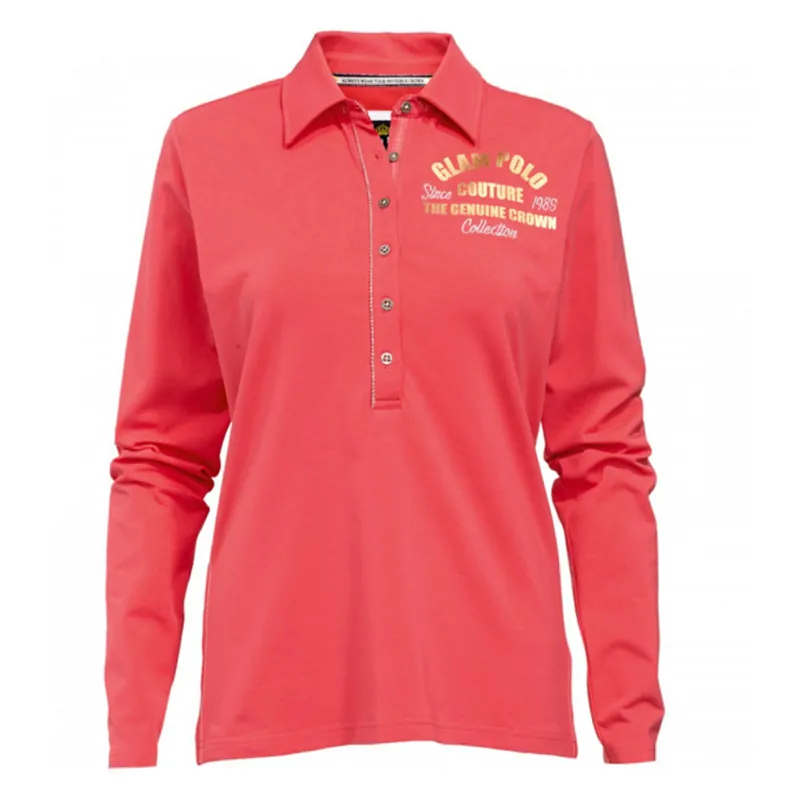 HV Polo Andrea Ladies Polo Shirt - Redrose