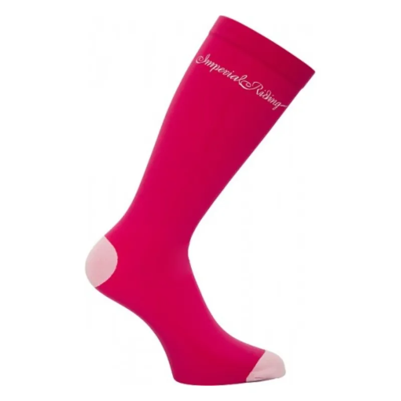 Imperial Riding Mystic Journey Socks - Deep Pink