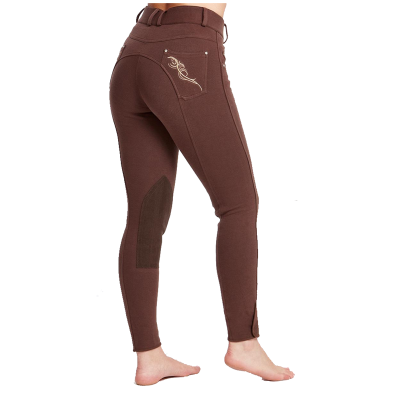 Caldene Carter Ladies Breeches - Chocolate-1