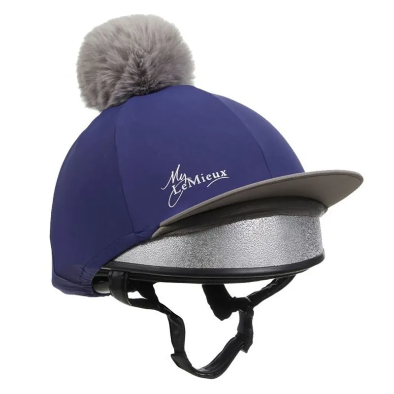 LeMieux Pom Pom Hat Silk - Ink Blue 