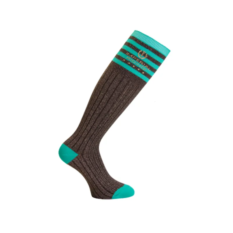 Imperial Riding Four Seasons Socks - Brown