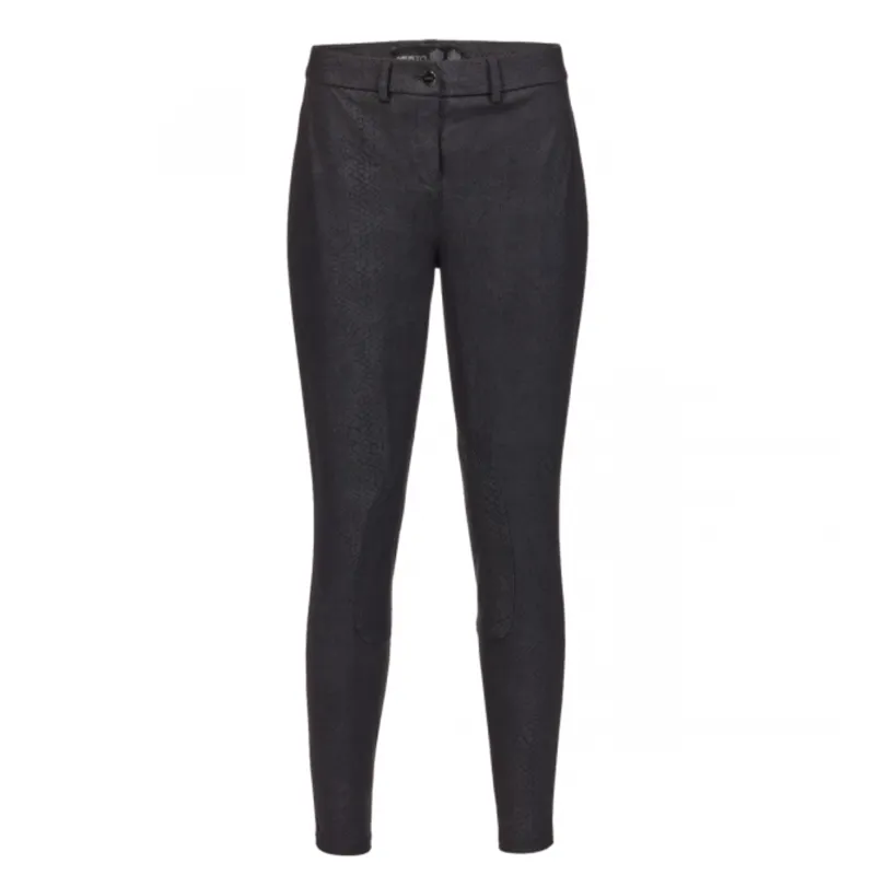Musto Essential Ladies Printed Breeches - Black