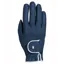 Roeckl Lona Riding Gloves - Navy/Silver