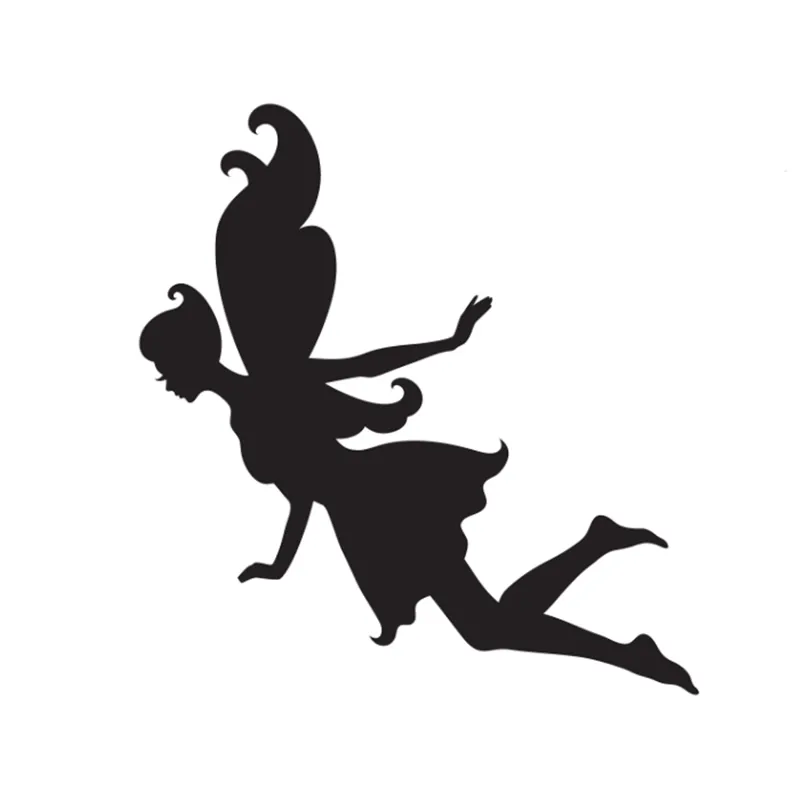 Glamourati Quarter M Stencil - Fairy