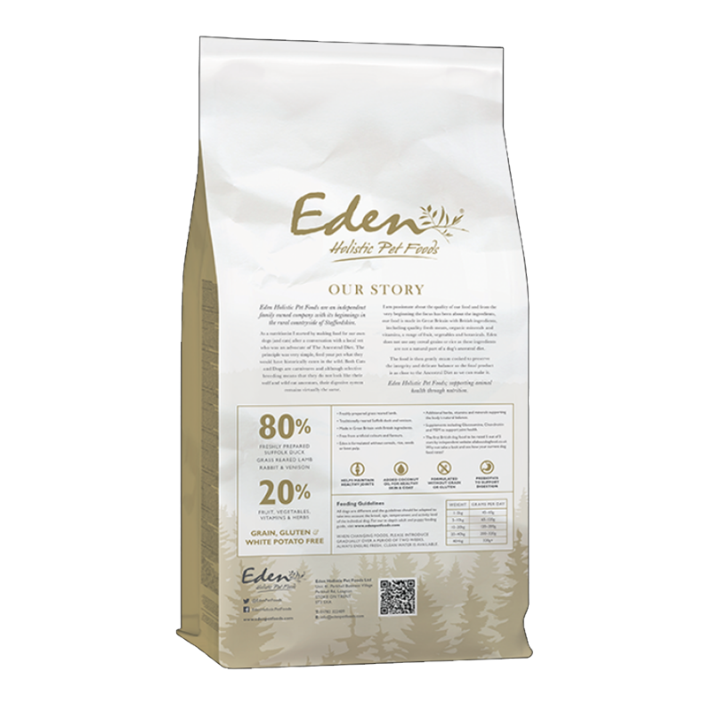 Eden Country Cuisine Small Kibble Dog Feed - 6kg-1