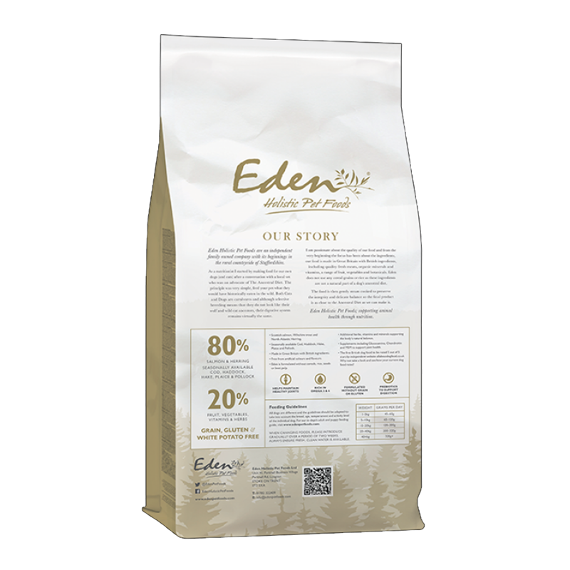 Eden Fish Cuisine Small Kibble Dog Food - 6kg-1