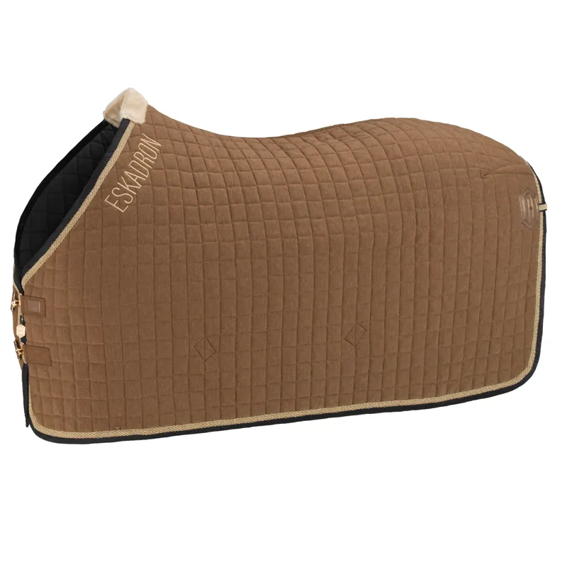 Eskadron Acrylic Quilted Sweat Rug Heritage AW24 - Almond