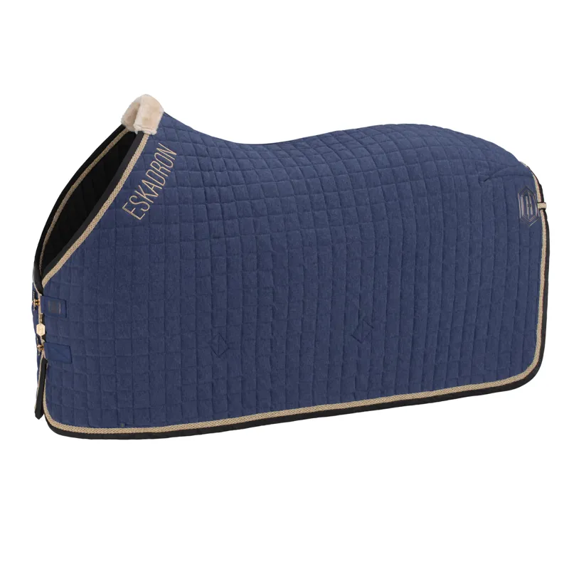 Eskadron Acrylic Quilted Sweat Rug Heritage AW24 - True Blue