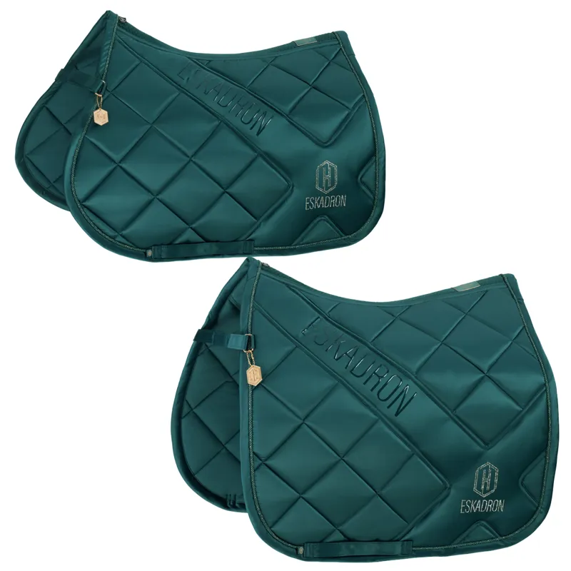 Eskadron Bicross Matt Gloss Saddlecloth Heritage AW24 - Vintage Green