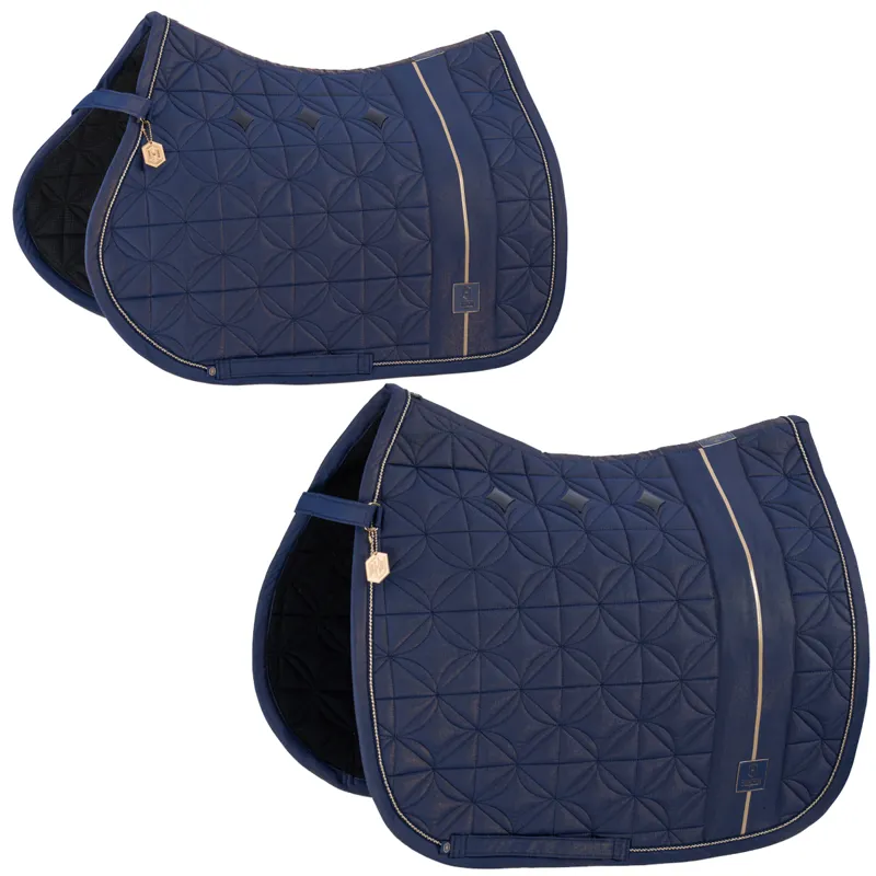 Eskadron Big Square Glam Saddlecloth Heritage AW24 - True Blue