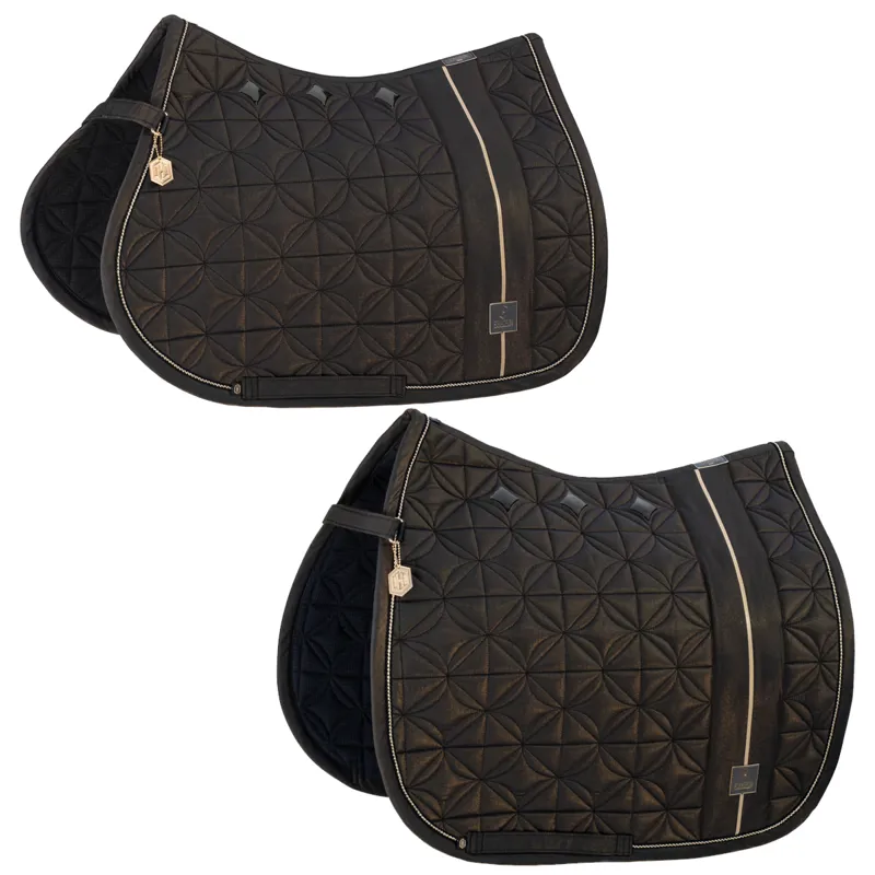 Eskadron Big Square Glam Saddlecloth Heritage AW24 - Black