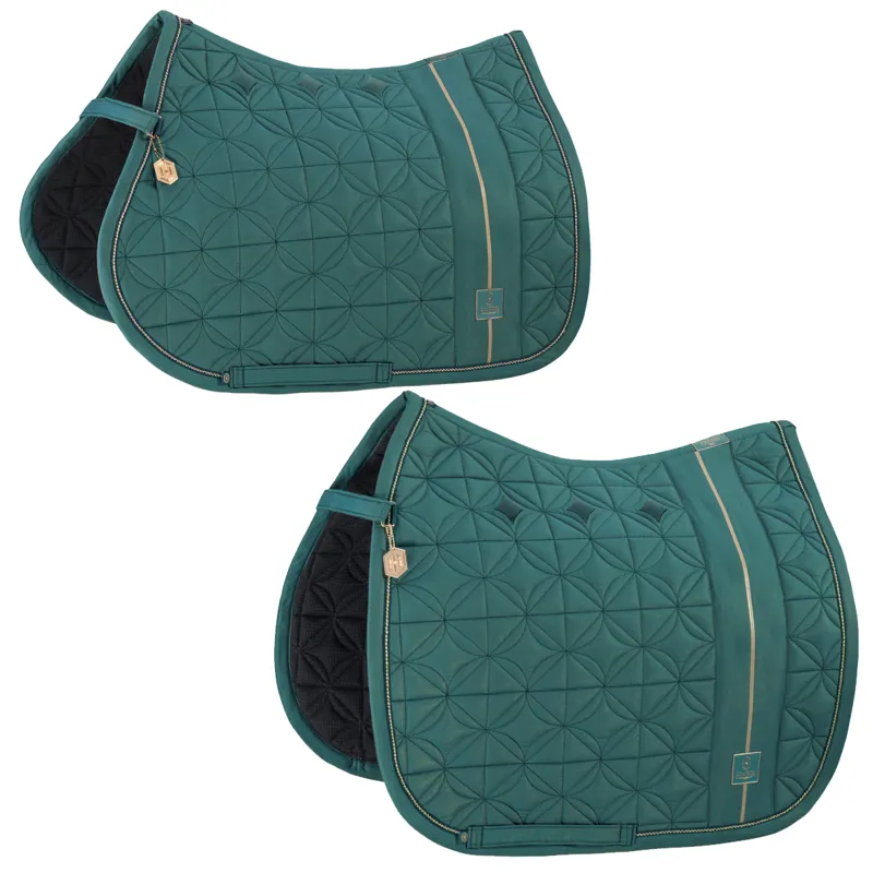 Eskadron Big Square Glam Saddlecloth Heritage AW24 - Vintage Green