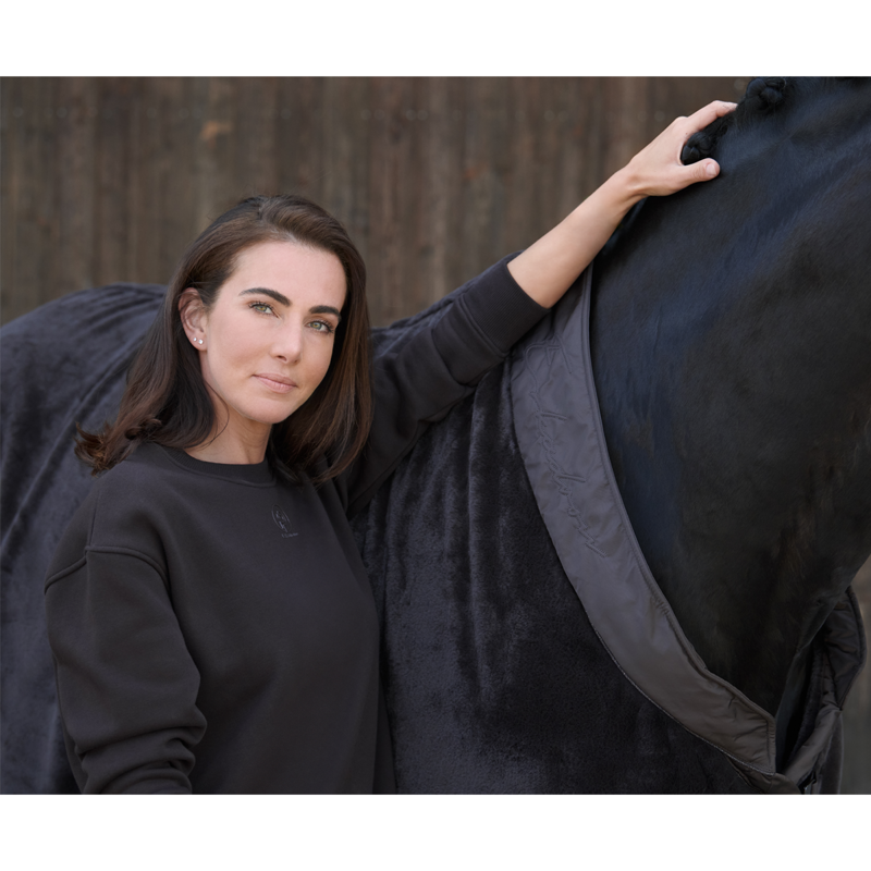 Eskadron Cosy Sweat Rug Platinum AW24 - Teak Brown-3