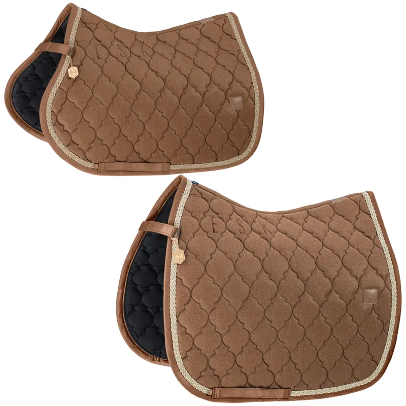 Eskadron Cotton Glitter Saddlecloth Heritage AW24 - Almond