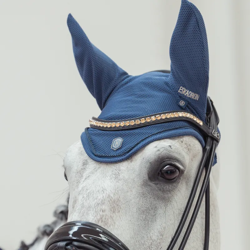 Eskadron Dynair Mesh Sport Fly Hood Heritage AW24 - True Blue - Full-1