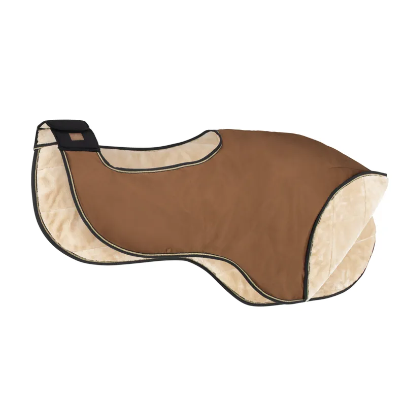 Eskadron Faux Fur Exercise Sheet Heritage AW24 - Almond-1