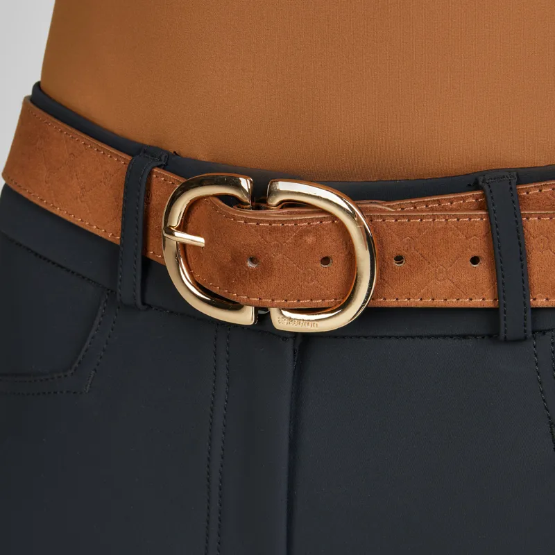 Eskadron Faux Leather Belt Heritage AW24 - Almond-1