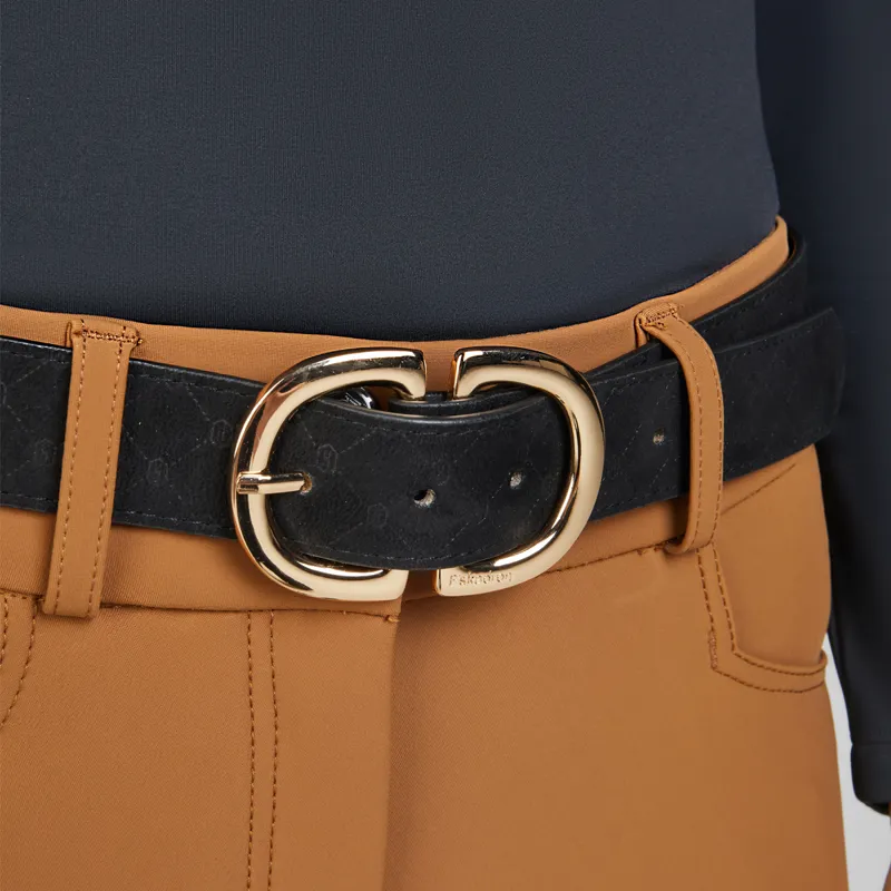 Eskadron Faux Leather Belt Heritage AW24 - Black-1