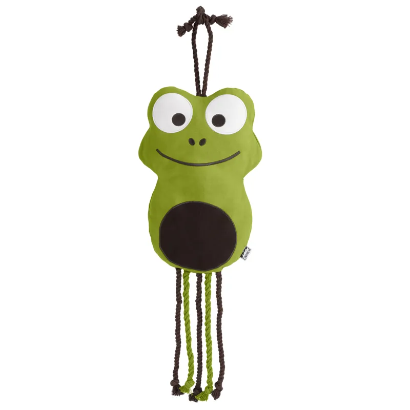 Eskadron Faux Leather Frog Horse Toy Platinum AW24 - Moss Green