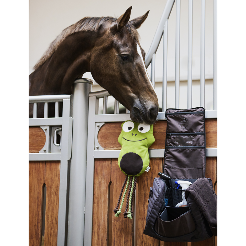 Eskadron Faux Leather Frog Horse Toy Platinum AW24 - Moss Green-1