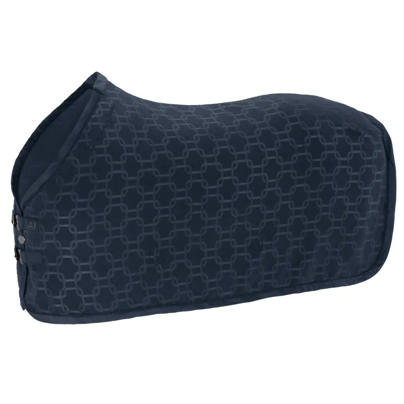 Eskadron Fleece Stamp Chain Sweat Rug Platinum AW24 - Atlantic Blue