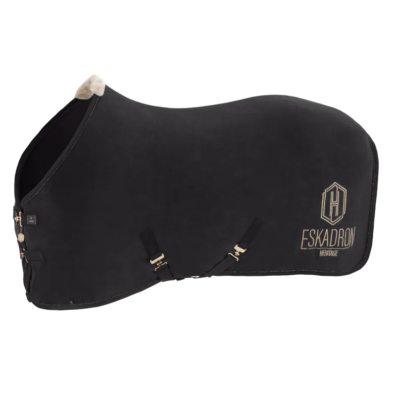 Eskadron Fleece Sweat Rug Heritage AW24 - Black