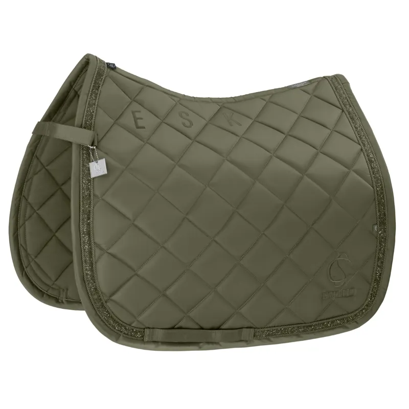 Eskadron Glossy Jewel Saddlecloth Classic Sports SS25 - Dusty Olive