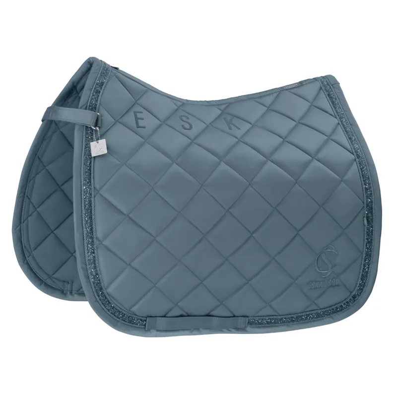 Eskadron Glossy Jewel Saddlecloth Classic Sports SS25 - Steel Blue