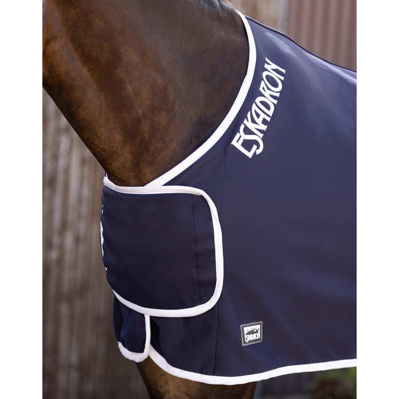 Eskadron Jersey Show Sweat Rug - Night Blue-2
