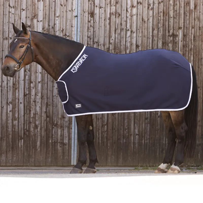 Eskadron Jersey Show Sweat Rug - Night Blue