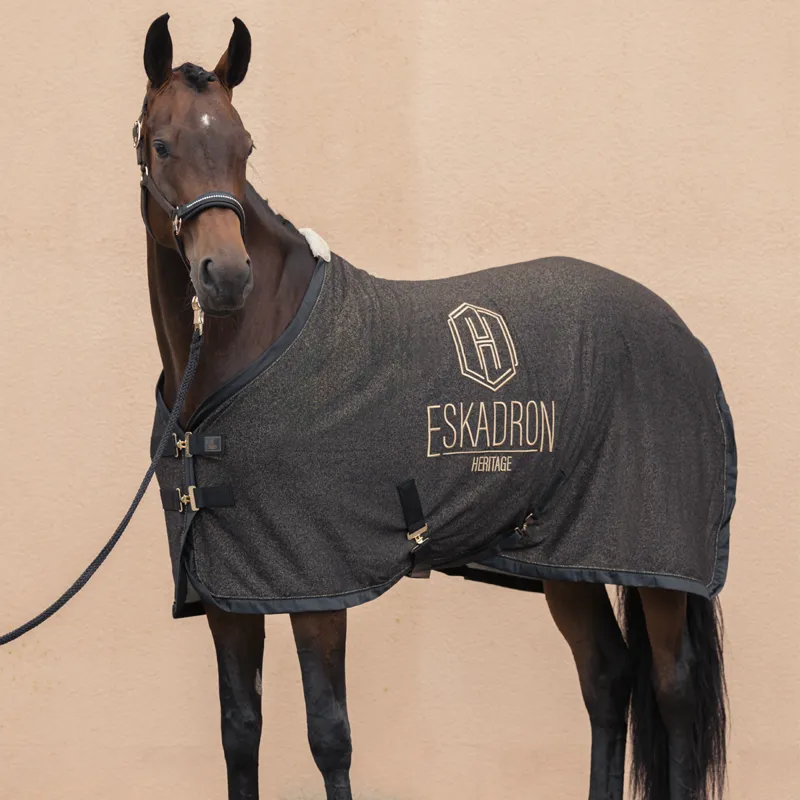 Eskadron Jersey Sparkle Sweat Rug Heritage AW24 - Black-1
