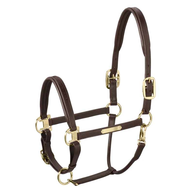 Eskadron Leather Elegance Headcollar - Dark Brown