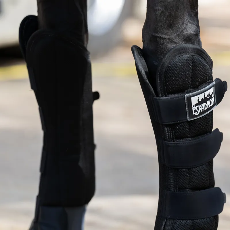 Eskadron Mesh Set Travel Boots - Black-1