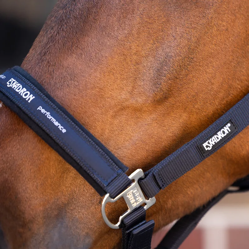 Eskadron Pin Buckle Headcollar - Night Blue-1