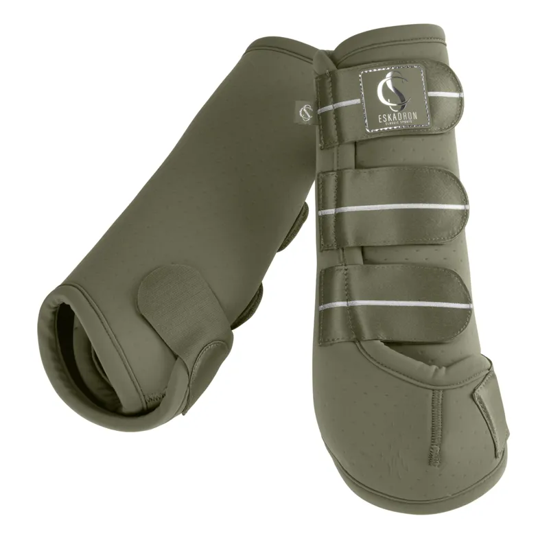 Eskadron Pro Dressage Front Boots Classic Sports SS25 - Dusty Olive