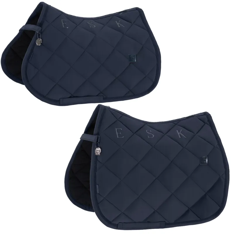 Eskadron Pro Soft Saddlecloth Platinum AW24 - Atlantic Blue