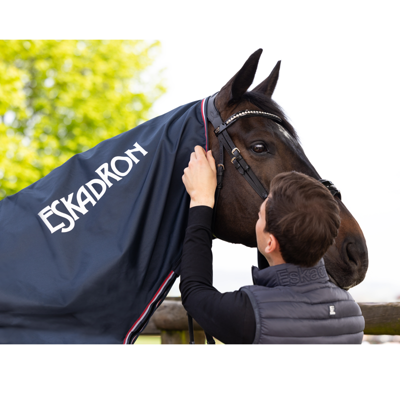 Eskadron Rain Sheet Ride On Rug - Night Blue-3
