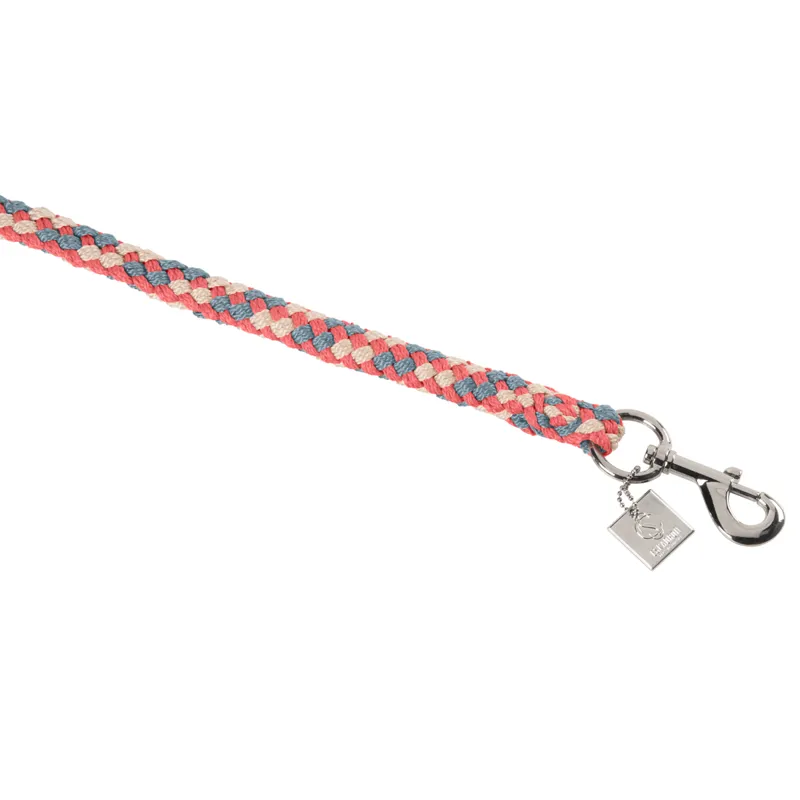 Eskadron Regular Swivel Hook Leadrope Classic Sports SS25 - Steel Blue/Greige/Coral Blossom