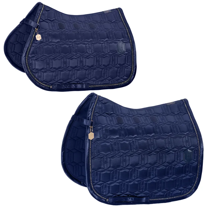 Eskadron Satin Crystal Saddlecloth Heritage AW24 - True Blue