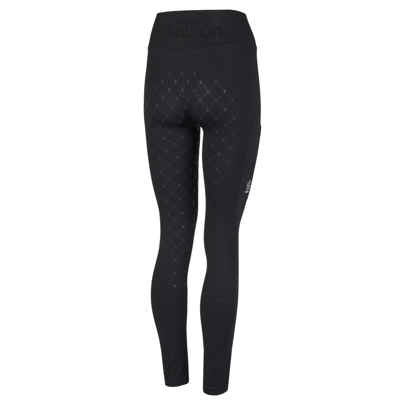 Eskadron Seamless Riding Tights Dynamic SS24 - Black-1