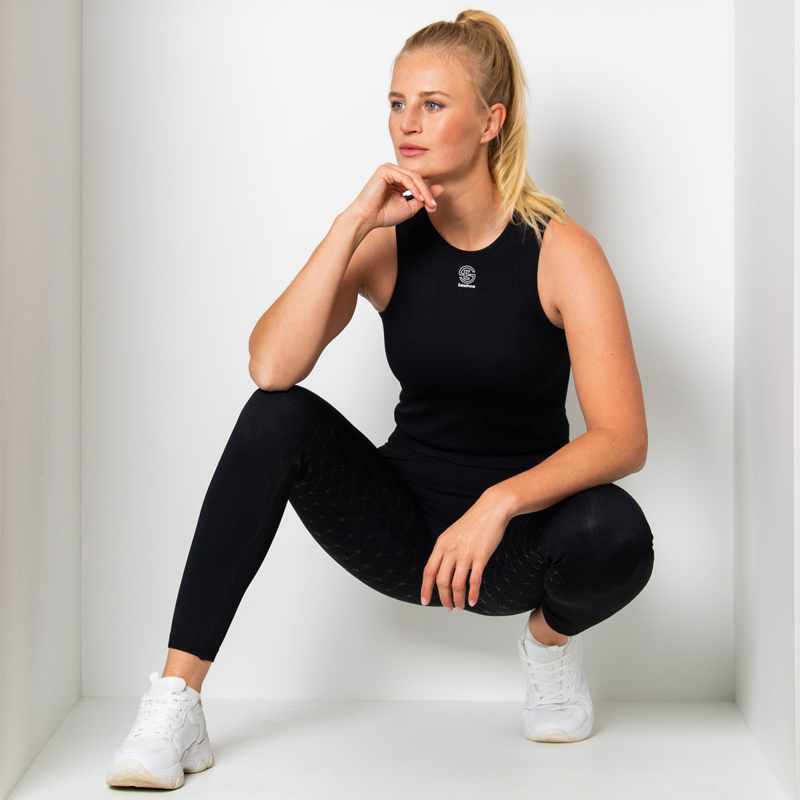 Eskadron Seamless Riding Tights Dynamic SS24 - Black-6