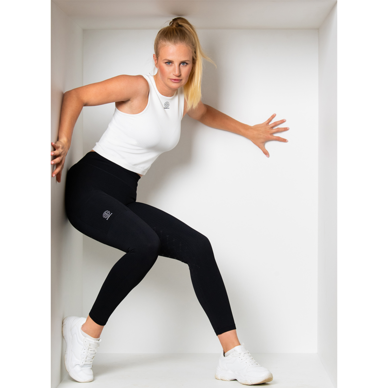 Eskadron Seamless Riding Tights Dynamic SS24 - Black-4